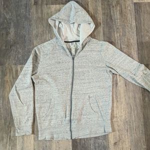 Gray Zip-up Hoodie